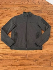 Arcteryx Men's Covert Cardigan Fleece Full Zip Sweater Jacket Gray Medium