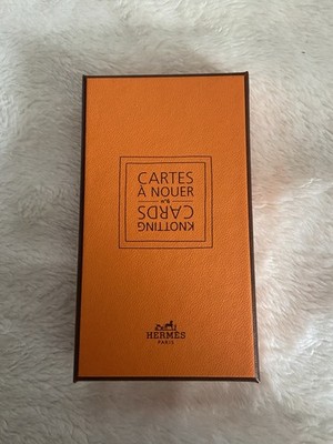 Neu Hermes Knotting Cards Nr. 6 in Folie