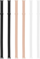 Shoulder Bra Strap, 3 Pairs Women Straps Replacement Adjustable Elastic...