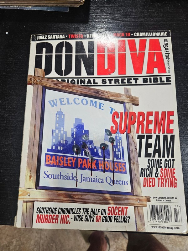 DON DIVA Magazine #23 (Twista/Supreme Team) Rare