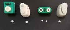 Paper Punches-Scrapbooking- Misc Punches. Lot of 4