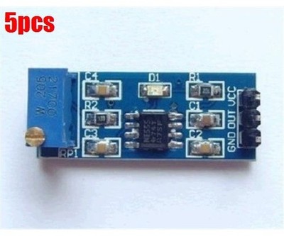 5Pcs NE555 Adjustable Frequency   Generator Module Ic New sn #jg