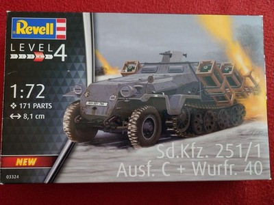 Revell 03324 Sd.Kfz. 251/1 Ausf. C Wurfrahmen 40 1:72