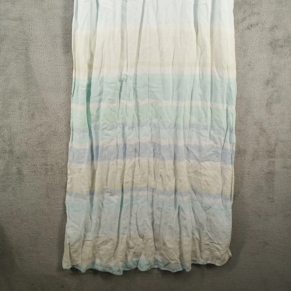 Maxi Vestido LAUREN CONRAD GRANDE (12-14) Sin Mangas Rayas Tejido Informal Rayón Foto 3 de 4