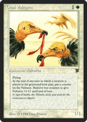 Osai Vultures 1x  MtG ENGLISH Legends LEG PLAYED