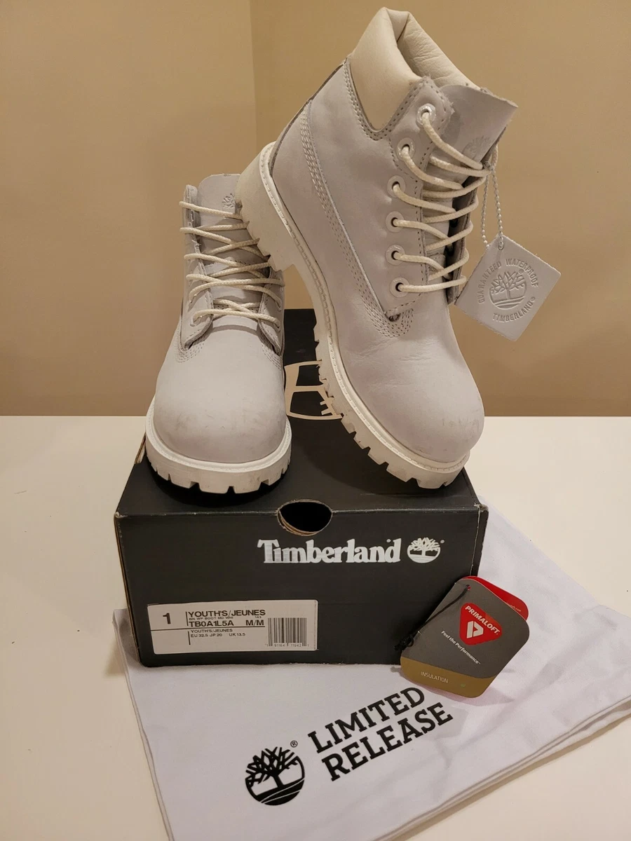 Timberland &#034;Ghost limited release 6&#034; light gray size 1 youth | eBay