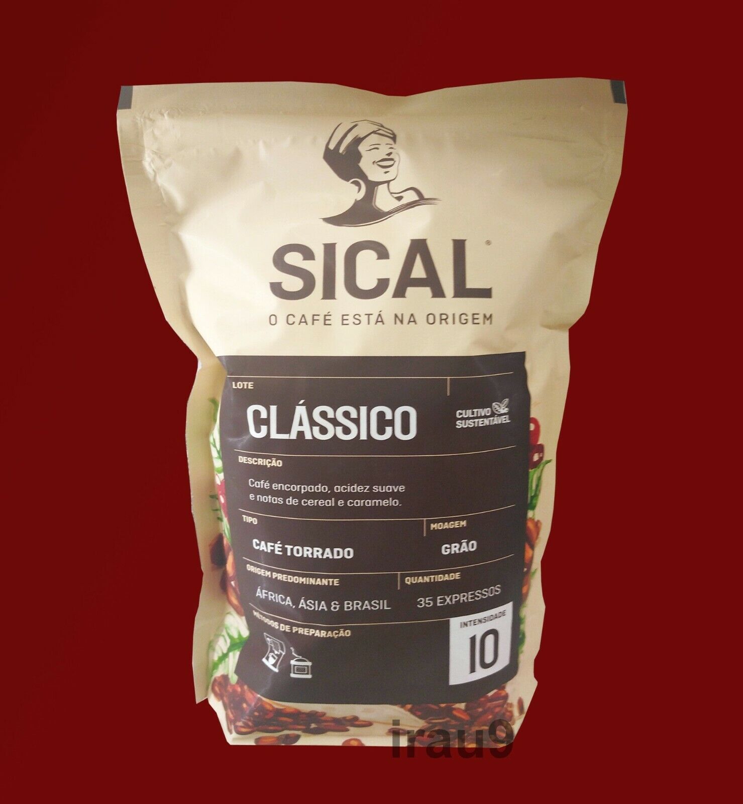 Sical Coffee Beans Portuguese Café de Portugal Espresso - Body & Aroma 250g 