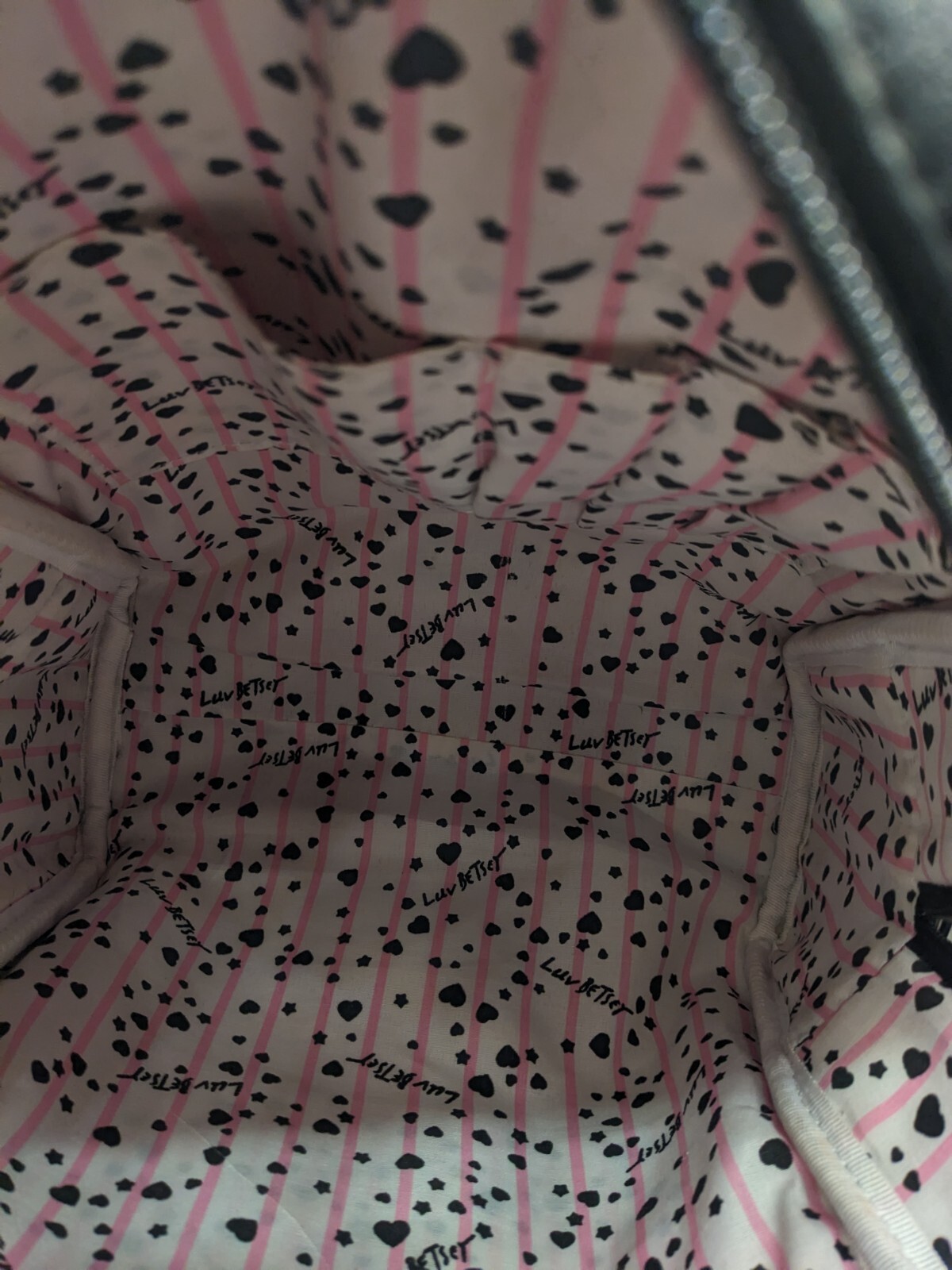 Betsey Johnson Red/Black Little Devil Backpack School… Gem