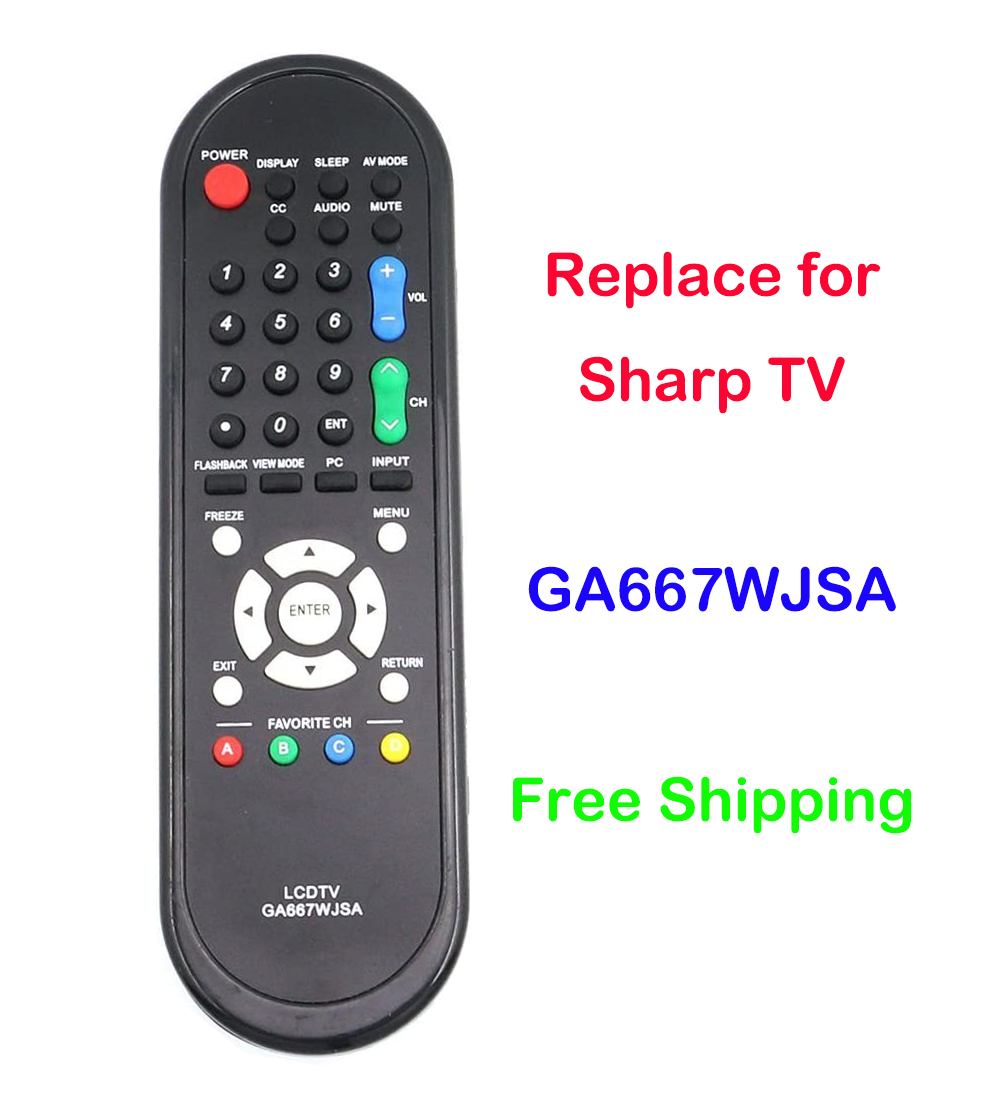 Sharp Tv Models Remote Control Replacement Replacement Remote Control For Sharp LC-32D44 / LC-32D44U ...