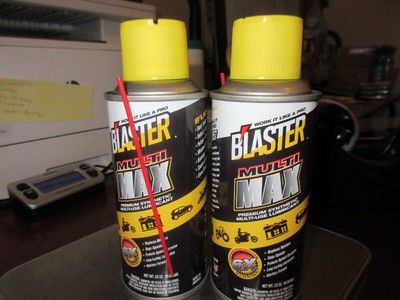 Lot of 2-3.5 oz. Multi-Max Premium Synthetic Multi-Use Lubricant Spray