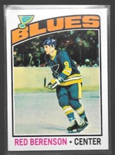 1976-77 TOPPS RED BERENSON #236 NRMT