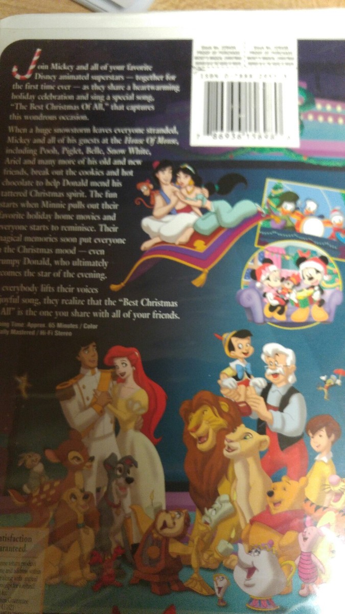 Mickey's Magical Christmas: Snowed In at the House of Mouse (VHS