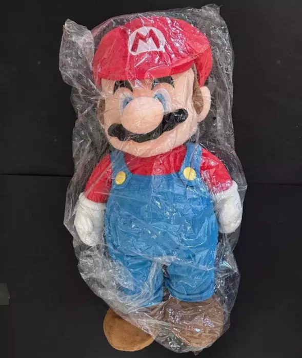 Large mario clearance plush
