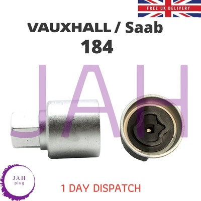184 / D WHEEL NUT LOCKING SECURITY BOLT MASTER KEY SOCKET, WNLK FOR VAUXHALL