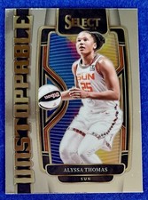 Alyssa Thomas 2023-24 Panini Select WNBA UNSTOPPABLE INSERT #12 SUN