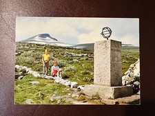 NORWAY POSTCARD 1964 ARCTIC CIRCLE NORWAY TO GERMANY