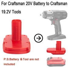 Adapter For Craftman V20 20V Battery Convert To For Craftsman 19.2V Old C3 Tools