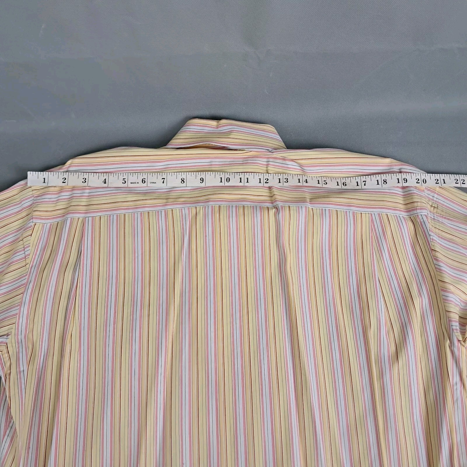 Vintage Robert Talbott Button Down Shirt Size Med… - image 10