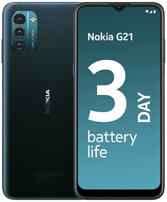 Nokia G21 Smartphone Android 4GB RAM 6,5'' 4G SIM frei 64GB Nordic Blue