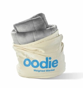*SALE* NEW GENUINE OODIE WEIGHTED BLANKET GREY 6.8KG. EXPRESS WORLDWIDE