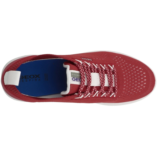 Geox D SPHERICA A KNITTED TEXT. Sportliche Schnürschuhe Sneaker Halbschuhe Damen - Picture 11 of 27
