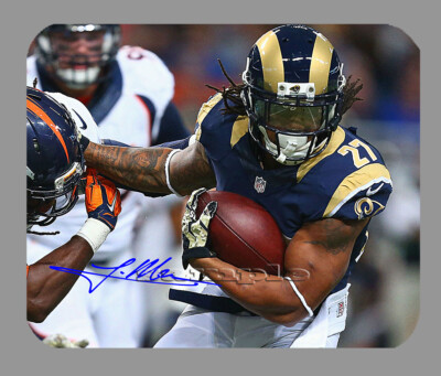 Tre Mason LA Rams Facsimile Autographed Mouse Pad Item#3972 