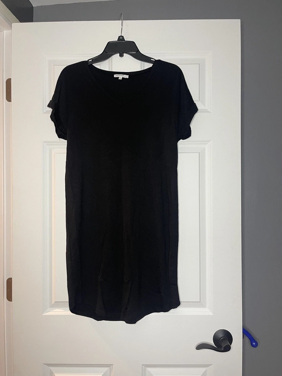 Antistar t shirt dress black small eBay