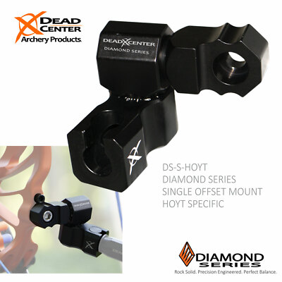 Dead Center Archery Products Diamond Series Offset Mount - Hoyt Specific