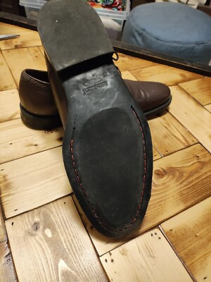 A. Testoni Mens 8 Shoes Lace Up Oxfords Soft Brown Leather Italian