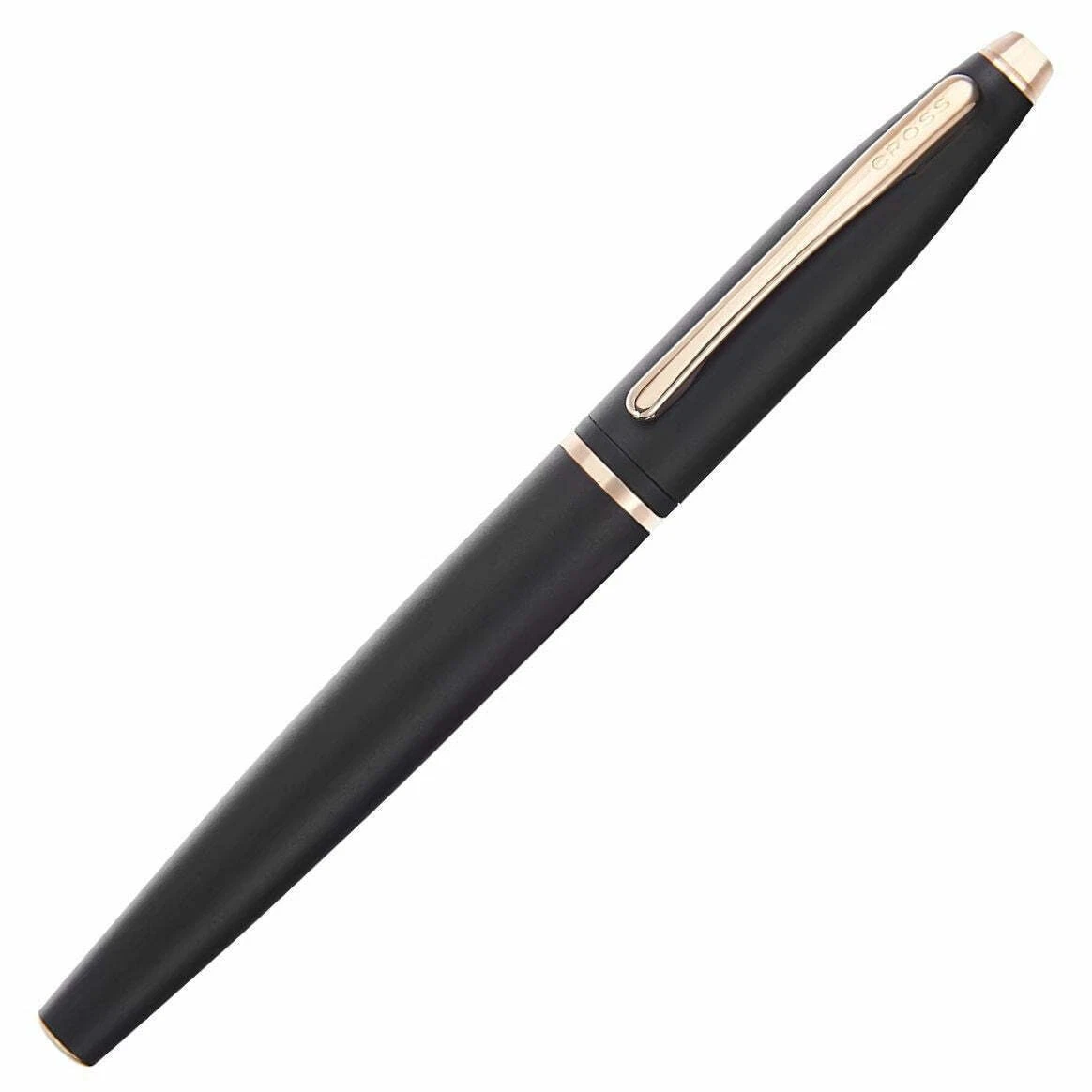 Cross Calais Matte Black Rose Gold Fountain Pen AT0116-23 - Image 2