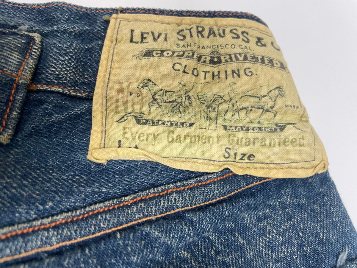 Levis Vintage Clothing LVC Vault Piece 1915 201 Jeans Levi's USA