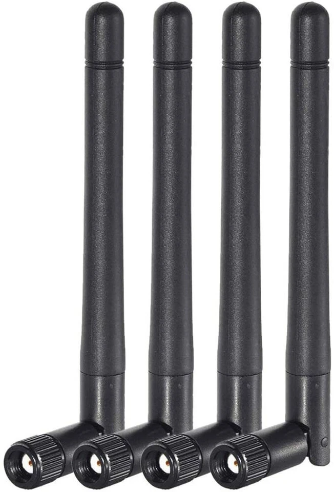 4 Pack Dual Band WiFi 2.4Ghz 5GHz RP-SMA Antenna for Zmodo Reolink IP Camera - Image 3 of 4