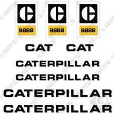 Fits Caterpillar 988-B Decal Kit Wheel Loader Equipment Decals 1970s Style