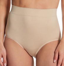 Vanity Fair 13218 Women  s 1-Pair No Pinch No Show Brief Panty Beige Size 7 L