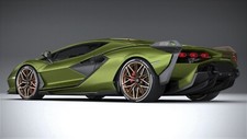Race Car1 18Racing Racer Custom Built Metal Body Model24Concept12Carousel Green