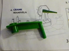 MOUSE TRAP GREEN CRANK #4 Replacement GAME PIECES PARTS mousetrap