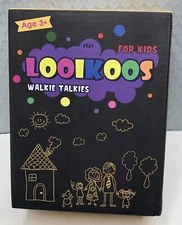 Looikoos Walkie Talkies for Kids, 22 Channel Long Range Handheld Radio & Charger