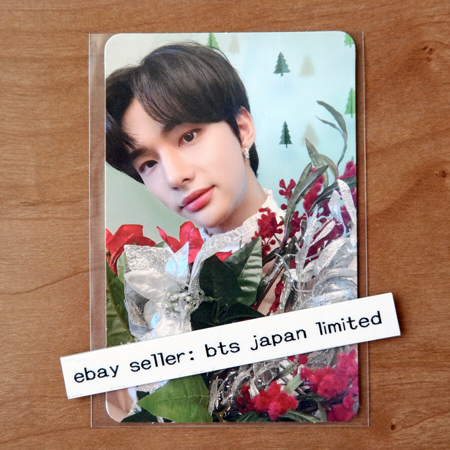 Stray Kids Hyunjin Christmas EveL Official Photocard CONCEPT Stray Kids Hyunjin Christmas EveL Official Photocard CONCEPT