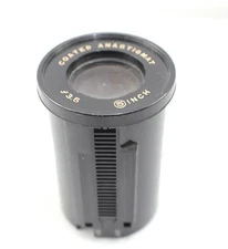 Vintage Coated Anastigmat 5" Projector Lens f3.5