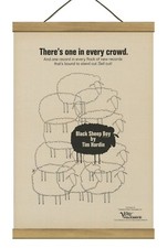 Tim Hardin "Black Sheep Boy" Original Promo Ad, Mounted w/Magnetic Frame! Tim Hardin "Black Sheep Boy" Original Promo Ad, Mounted w/Magnetic Frame!