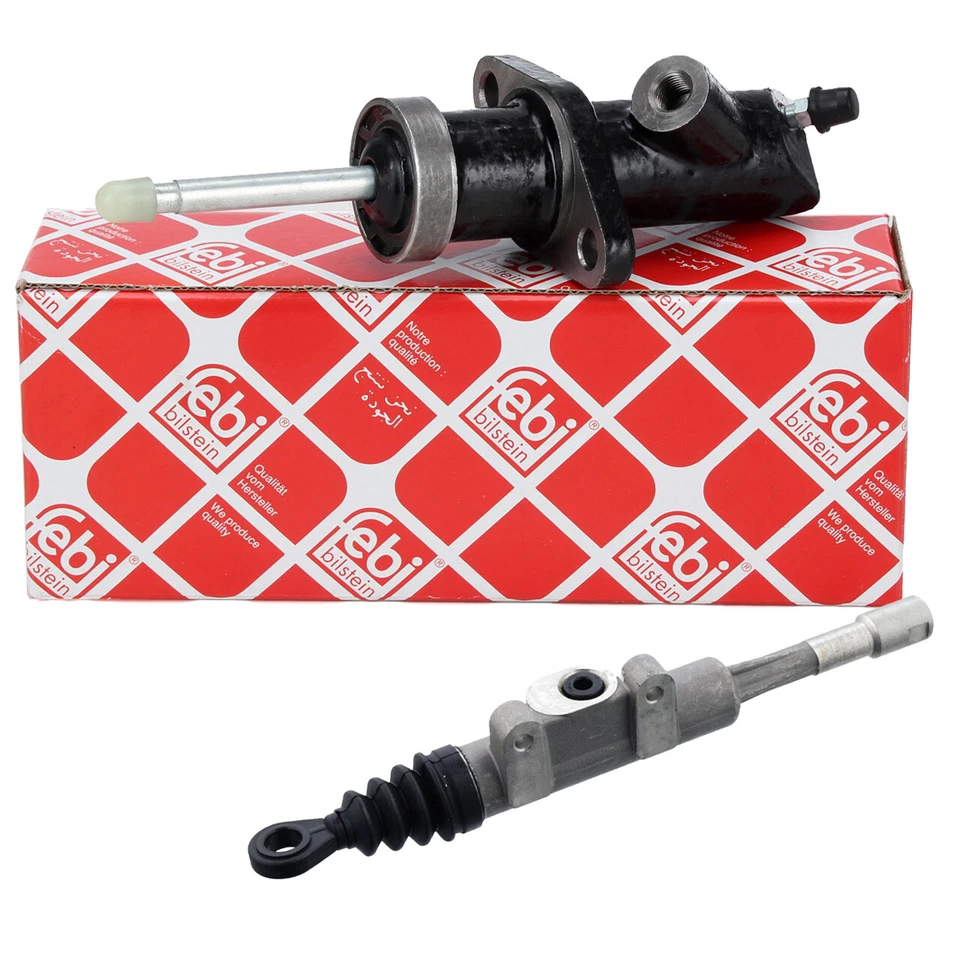 2x febi Nehmerzylinder + Geberzylinder Kupplung für BMW 3er E36 bis 10.1994