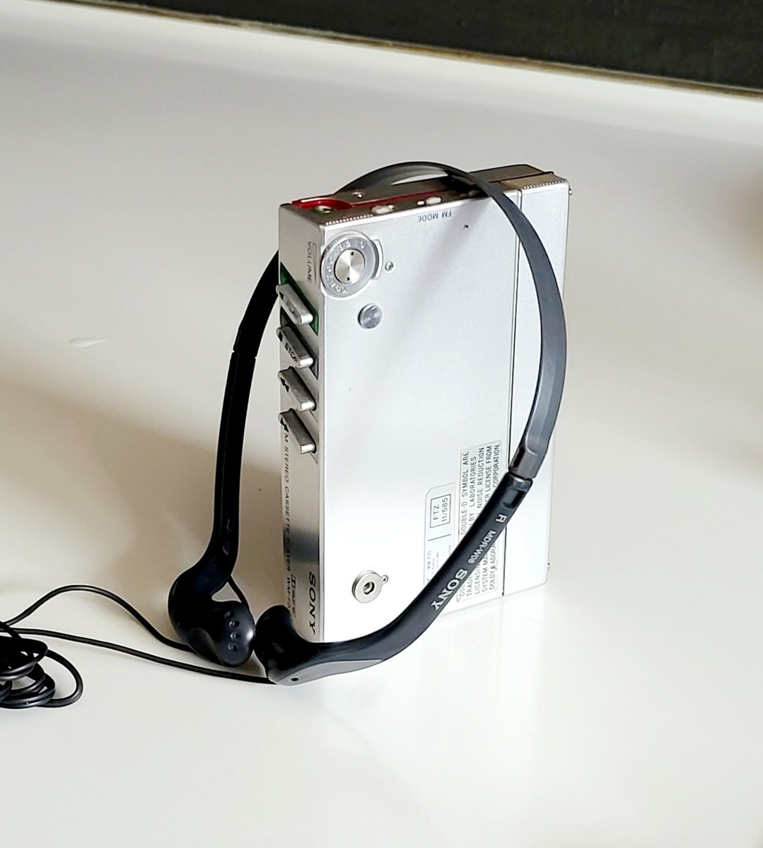 Red Sony Walkman WM-F20 Good Condition working Collectable