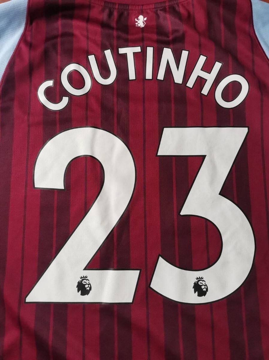 ASTON VILLA 2021/2022 HOME FOOTBALL SHIRT KAPPA SIZE 3XL ADULT #23