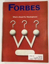 Forbes Magazine 1975 Rare Ads Westinghouse Roadway Schering Macys Food EST BC