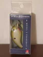 H2O Xpress VMC Fishing Lure - Model S Crankbait - Green Medium
