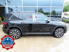 2020-2025 Mercedes Benz GLB 4Pc Chrome Pillar Post Stainless Steel Trim Door