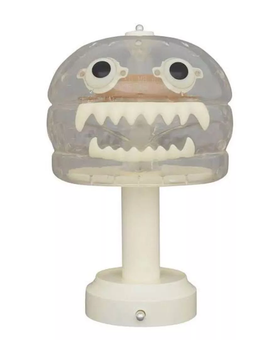 UNDERCOVER × MEDICOM TOY HAMBURGER LAMP Clear NEW SEALED | eBay