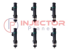 Set of 6 Bosch 0280158119 injector 07-11 Jeep Wrangler 3.3L 3.8L V6 04861667AA