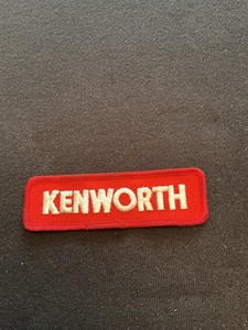 Vintage KENWORTH Embroidered Patch. Never Used