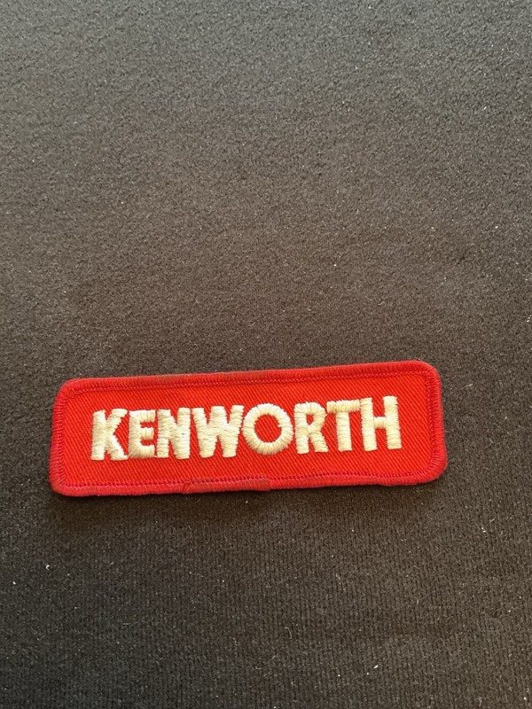 Vintage KENWORTH Embroidered Patch. Never Used